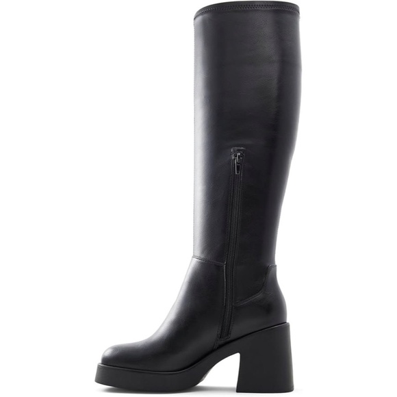 CALL IT SPRING Black Jamiee Knee High Boots - Picture 2 of 11
